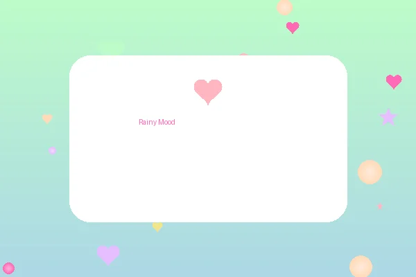 少女雨天心情日记配图 - 蜜芽 治愈时刻